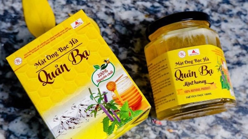 Mật ong bạc hà Quản Bạ Mật ong bạc hà Quản Bạ